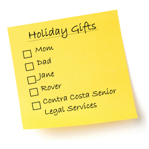Holiday Gifts List Post-It